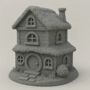 hobbit miniature house
