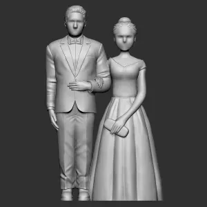 Wedding cake topper 1