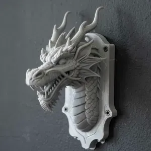 Dragon Head Wall Trophy