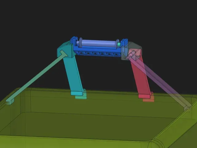 K2 Pro TPU Top Spool Mount