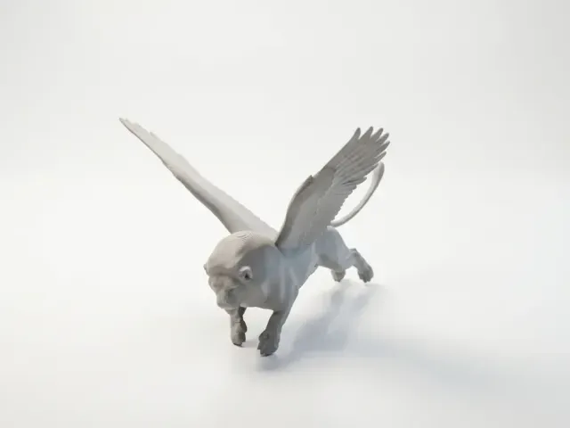 Griffin Mythical Creature Fantasy 3D Printable — Фото 3 из 4