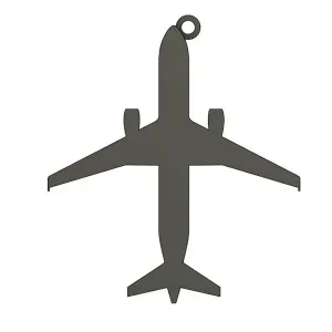 Airbus A320 Keychain Keyring