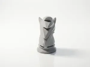 Sonic Chess Piece Gaming Figurine 3D Printable