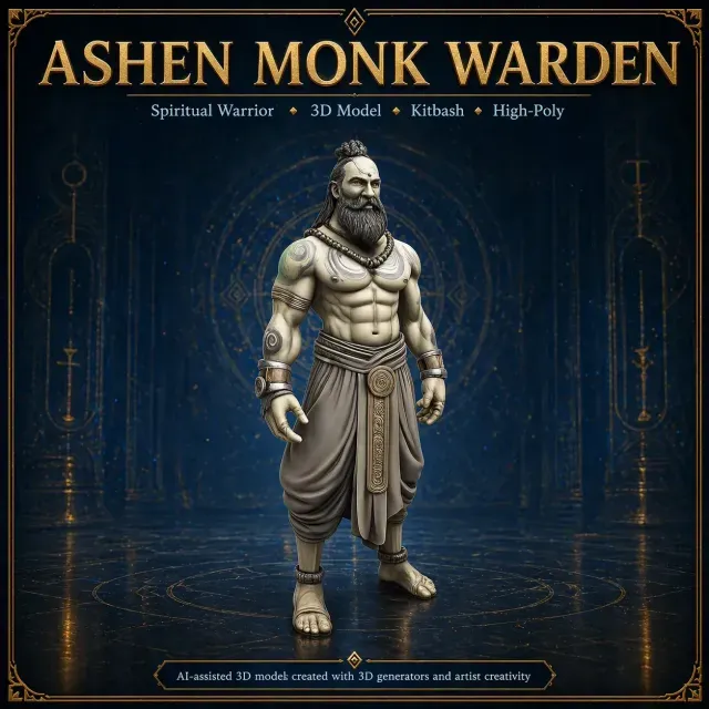 Mythic Horned Guardians – Fantasy Character Collection — Фото 9 из 9