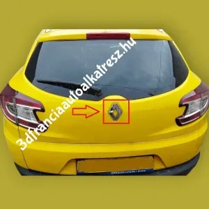 Renault Megane MK3, Scenic MK3 hátsó embléma 908890016R