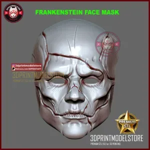 Frankenstein Face Mask Netlix Cosplay Halloween Horror Movie