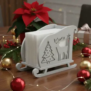 Sleigh Napkin Holder