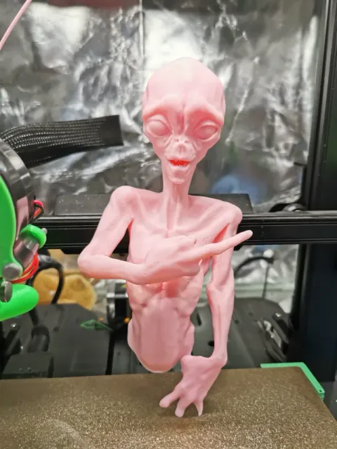 FLIP OFF ALIEN WALL ART - PERFECT FOR HALLOWEEN! — Image 4 of 8