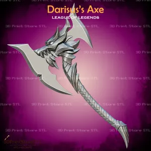 Darisus Axe Cosplay League of Legends - STL File