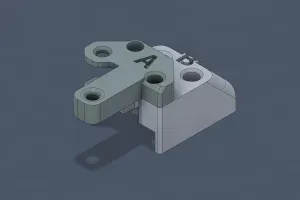 Phaetus DXC2 Extruder Cable Chain Riser for Creality K2 Plus