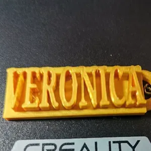 Keychain with the name Veronica
