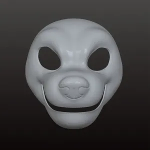 Canine Fursuit Head Base