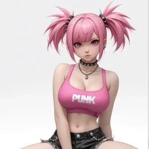 Anime Punk Girl