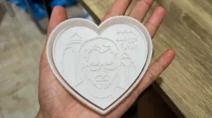 Dnipro city coffee lover cookie cutter