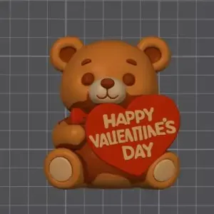 valentines day teddy bear