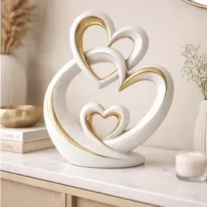 Valentine’s Day Heart Sculpture STL | 3D Print File
