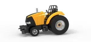 Fun short Pro Stock Pulling Tractor Version 5 Scale 1:25