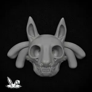 Lucario Realistic Skull - Bone Series