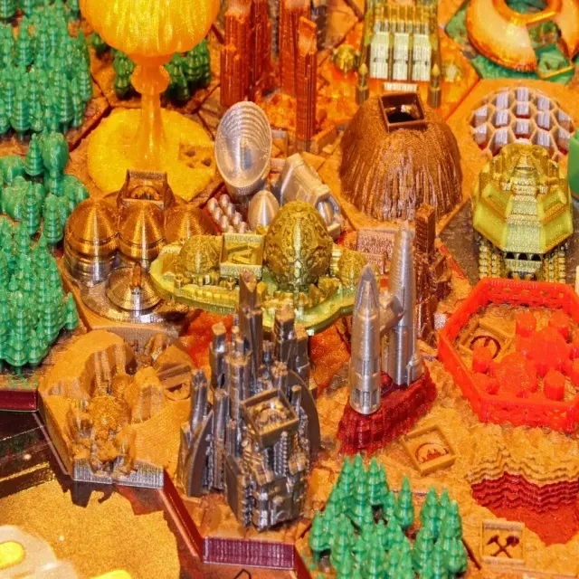 RifRaf Terraforming Mars Tiles Full Set — Фото 7 из 9