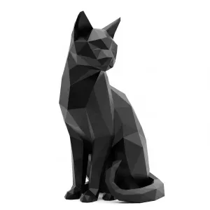 Gato decorativo Low Poly