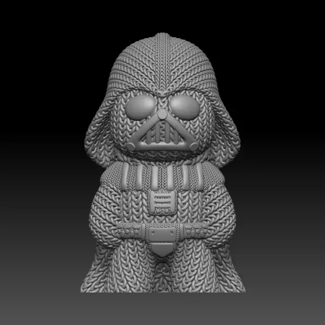 Knitted Darth Vader — Фото 5 из 9