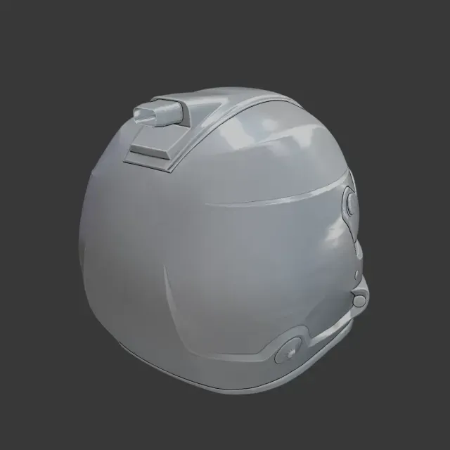 Bell HP7 Racing Helmet – High-Detail 3D Printable — Фото 4 из 5