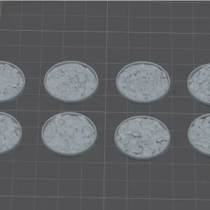 25mm terrain base - snowy ground