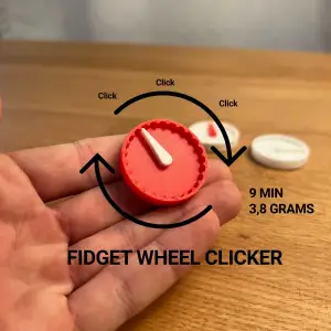 Fidget Clicker - Print in Place