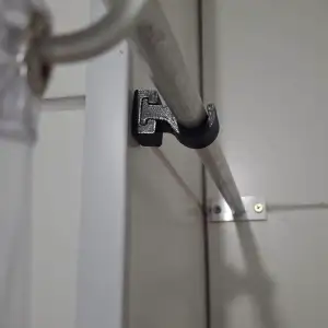 Shower rod end caps / suporte varão do box banheiro
