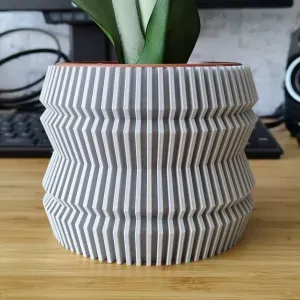 Modern Gear Plant pot and Planter - Vase mode design
