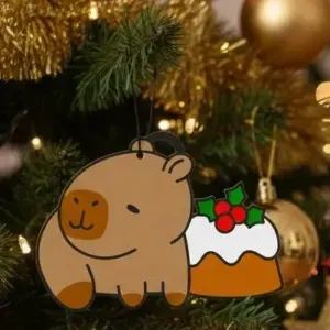 Capybara with Party Cake 🍰