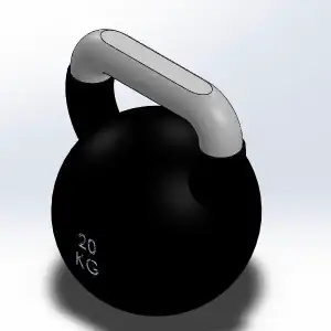 Pesa Rusa (Kettlebell) - Llavero