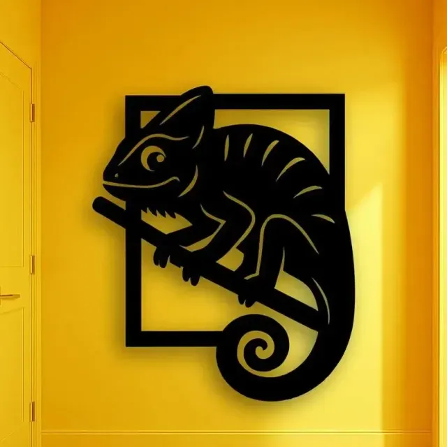 Chameleon Wall Decoration