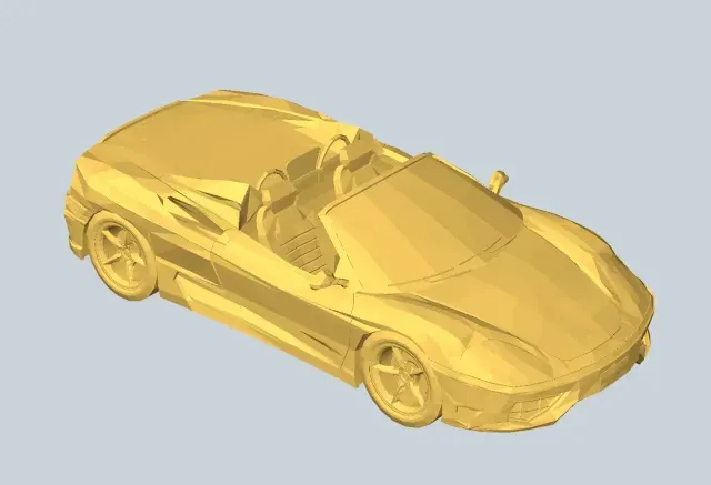 Ferrari model car. — Image 4 of 5
