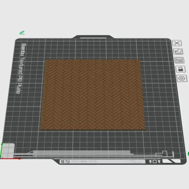 Miniature Dollhouse Floor Tiles-Realistic Flooring 1:12 — Image 4 of 9