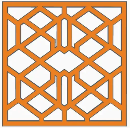 Symetric Wall Art V.2. (Wall Panell) — Image 2 of 8
