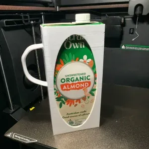 One Litre carton handle for easy pouring