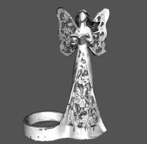angel candel holding book