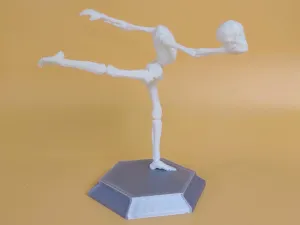 Headless Skeleton Gymnast Arabesque