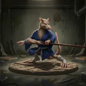 Splinter - Serie Tortugas Ninja