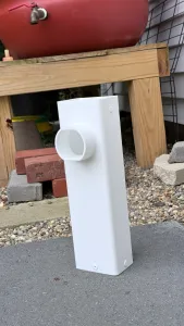 Flush First Rain Barrel Diverter for 2" × 3" Downspouts