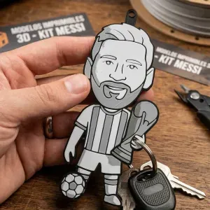 LLavero de Jugadores de Futbol Famosos - Messi
