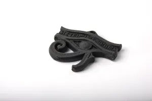 Eye of Horus Pendant - Black Egyptian Jewelry