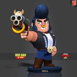 Bull - Brawl Stars Fanart