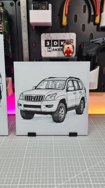 Toyota Prado – Hueforge – 3 Colors — Image 2 of 5