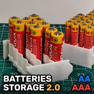 AA/AAA batteries storage 2.0