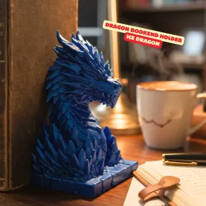 DRAGON BOOK STAND - ICE DRAGON 🐉❄️