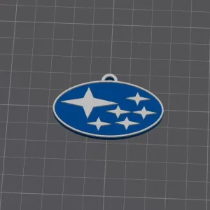 Subaru keychain