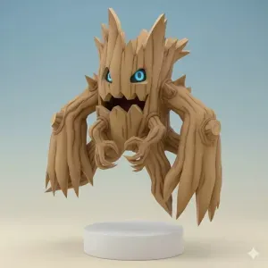Woodmon Digimon Creature Model