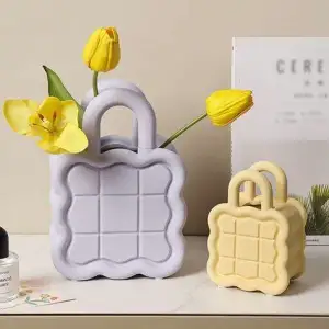 Handbag-Style Decorative Vase | Modern 3D Printable Design
